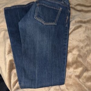 Old Navy Kids Dark Blue Jeans size 12 w/ adjustable waistband.